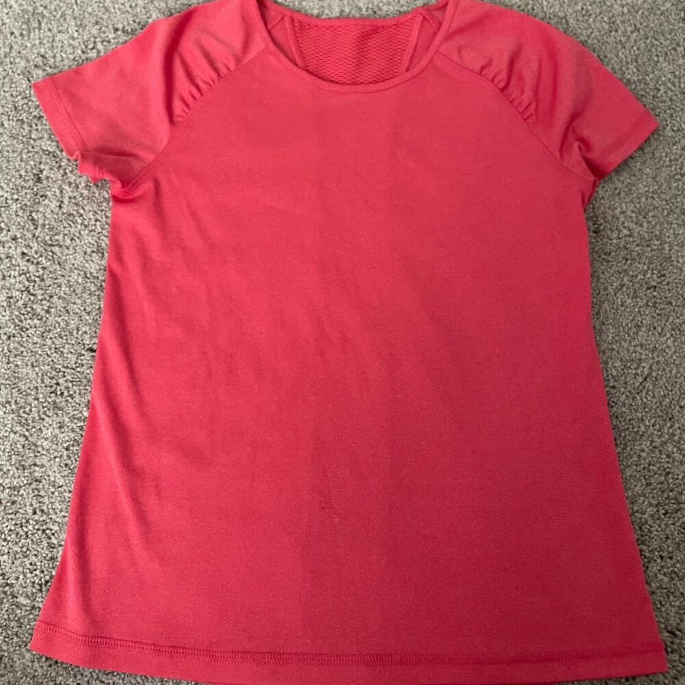 Punch Pink Athletic Shirt- Women's XS